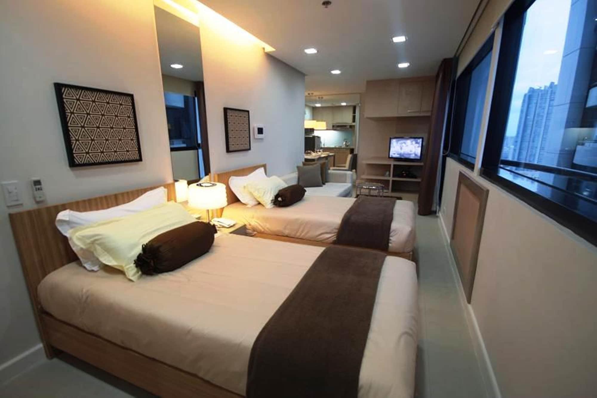Bsa Twin Towers Aparthotel Mandaluyong Bagian luar foto